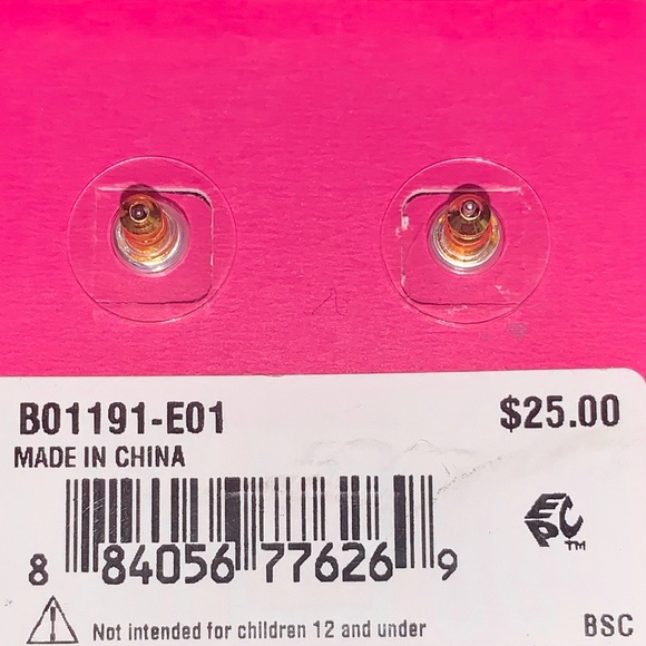 🐞Betsey Johnson Ladybug Stud Earrings-NWT - Picture 9 of 11